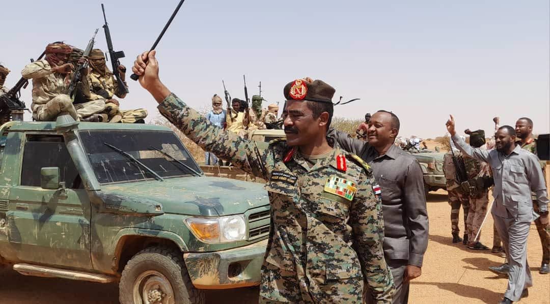 استسلام قوة من مليشيا الدعم السريع تضم المجموعة 26 وتسليم نفسها للقوات المسلحة