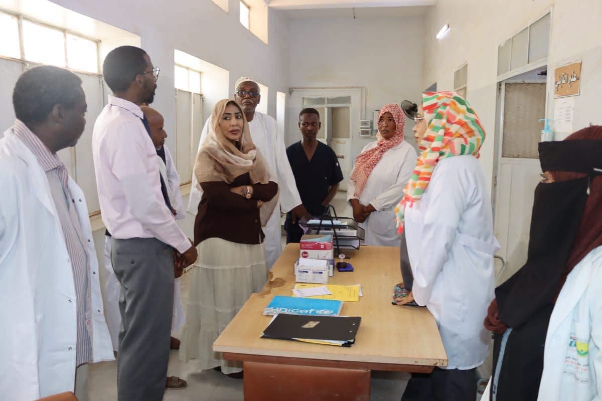 مدير صحة الخرطوم تتفقد مستشفى ام ضوابان وتؤكد دعم استقرار الخدمات الصحية